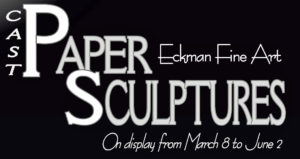 Cast Paper Sculptures by Eckman Fine Art