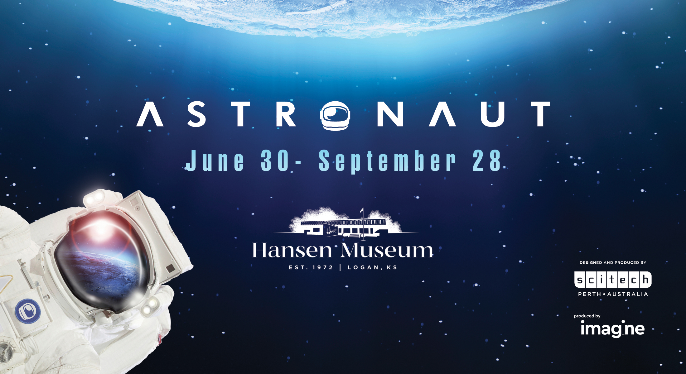 ASTRONAUT exhibit at the Hansen Museum in Logan, KS ASTRONAUT exhibit at the Hansen Museum in Logan, KS