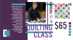 Quilt Class Class