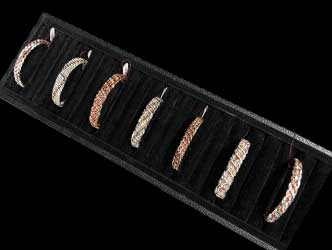 Silver & Copper Bracelets made by Sami J. Randle (Thy Woven Peacock) Silver & Copper Bracelets made by Sami J. Randle (Thy Woven Peacock)