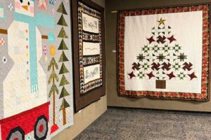 Quilt in Open Call Christmas/Winter Exhibit