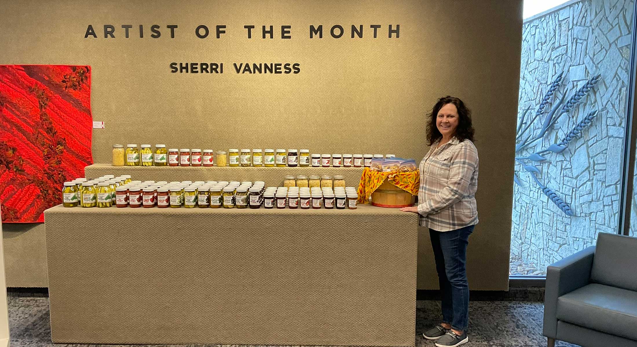 Sherri Vanness - 67th Street Goodies Owner - Artist of the Month Sherri Vanness - 67th Street Goodies Owner - Artist of the Month