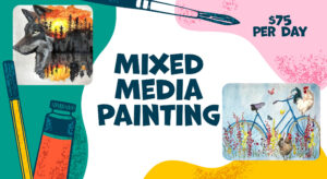 June Mixed Media Web Graphic