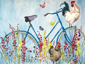 Mixed Media Painting for June