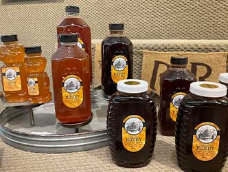 Prairie Star Honey-Sheri Dinkel AOM display