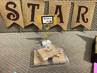 Prairie Star Honey-Sheri Dinkel AOM display