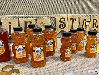 Prairie Star Honey-Sheri Dinkel AOM display