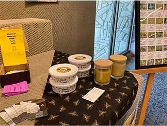 Prairie Star Honey-Sheri Dinkel AOM display