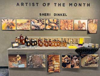 Prairie Star Honey-Sheri Dinkel AOM display